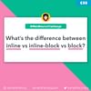 CSS inline vs inline-block vs block