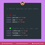 Better Boolean Variable Names