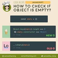 How to Check if Object is Empty in JavaScript